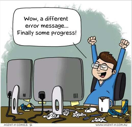 different error method