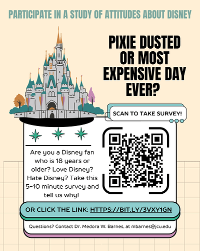 Disney Recruitment Post
